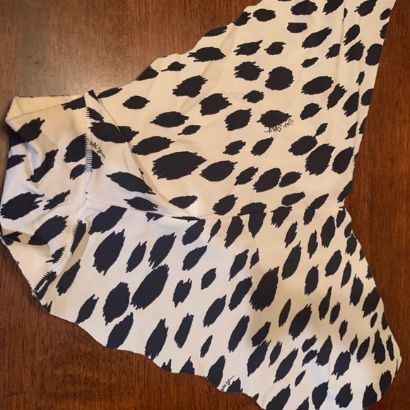 Blue and White Zebra line-less VS panties, new, no tag, size M.Retro collection - Picture 1 of 7